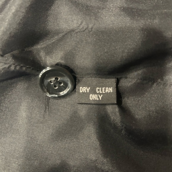 Ellen Tracy / Linda Allard Dark Gray 73% Wool Blazer Size 12 - Picture 6 of 6